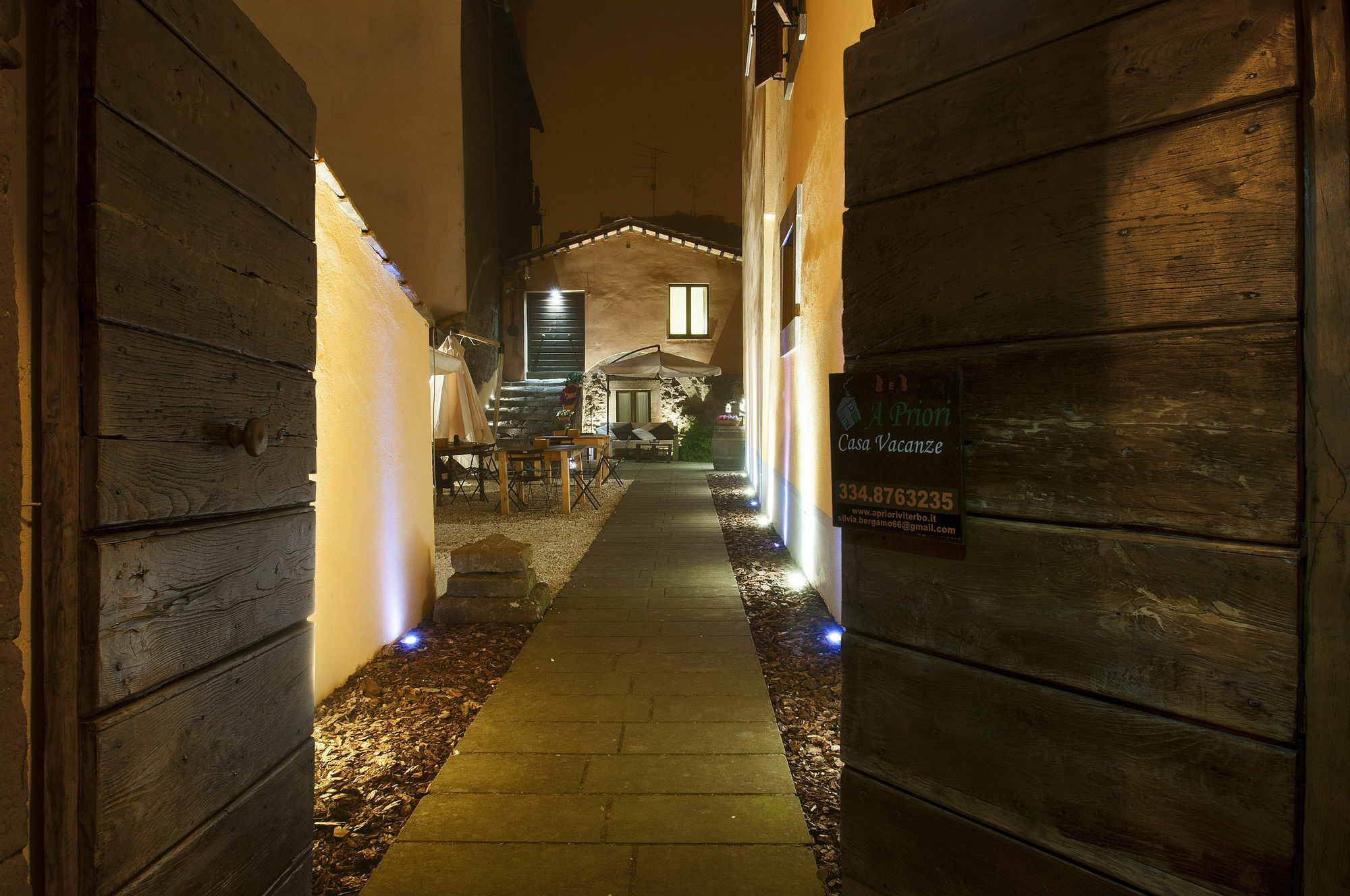 A Priori Guest House Viterbo Bagian luar foto